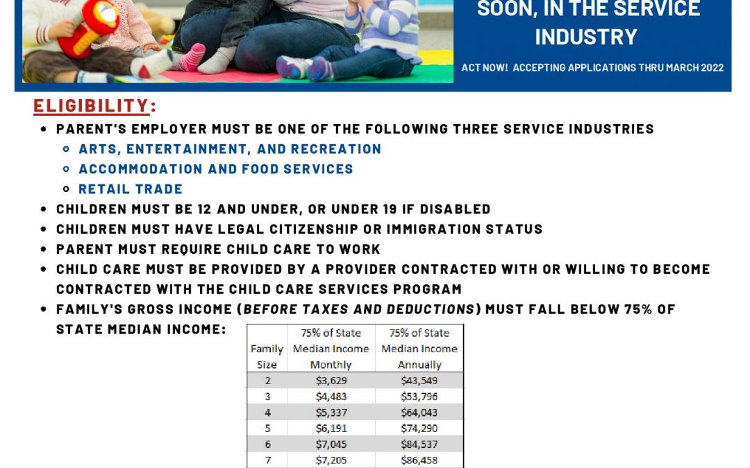 Service Industry Child Care