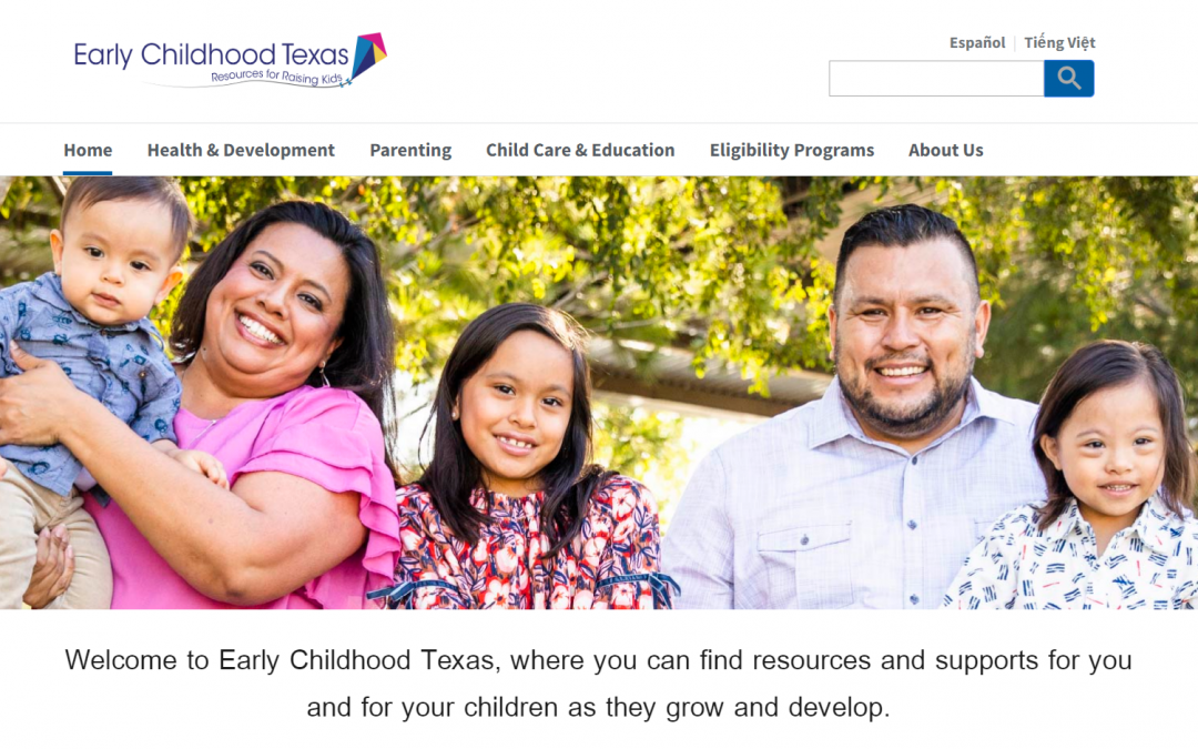 Early Childhood Texas: Resources for Raising Kids
