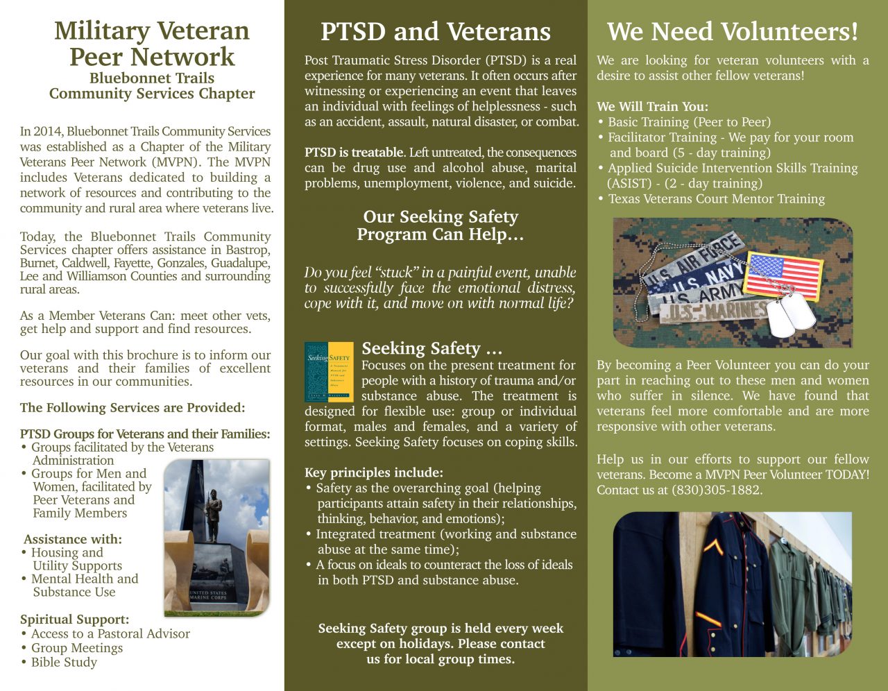 Veteran Services | Bluebonnet Trails