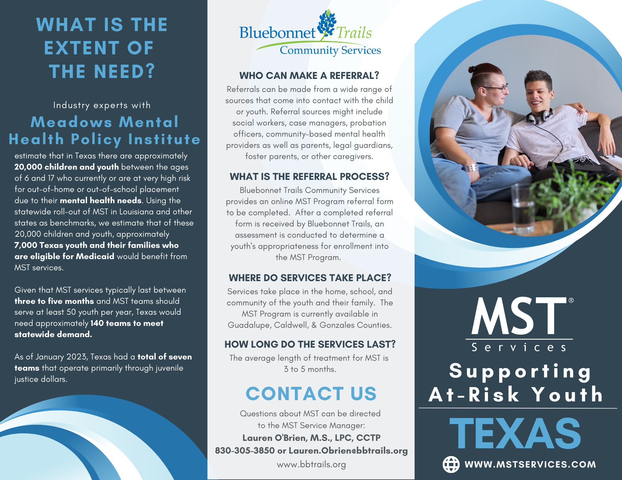 Multisystemic therapy program bluebonnet trails